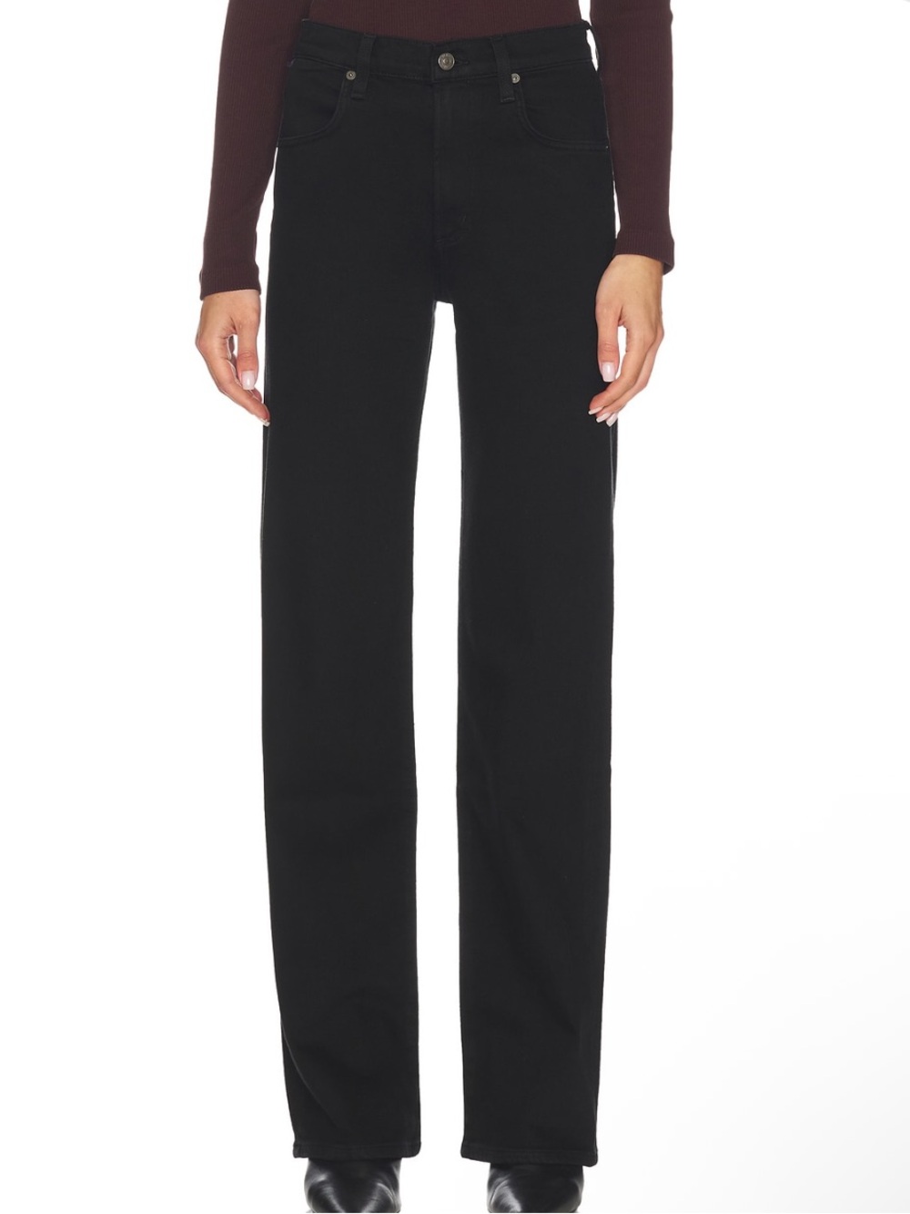 Citizens Of Humanity Wide Leg Jeans in Washed Blue